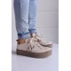 Beżowe sneakersy Lorell
