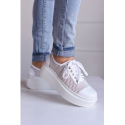 Białe sneakersy Bocci