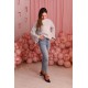 Sweter jasny szary Bellucci
