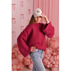 Sweter malina Belluci