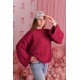 Sweter malina Belluci