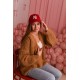 Sweter karmel Leonelli