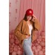 Sweter karmel Leonelli