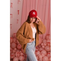 Sweter karmel Leonelli
