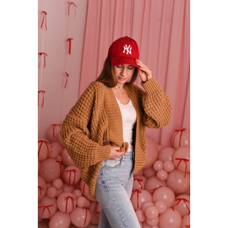 Sweter karmel Leonelli