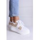 Sneakersy białe Boho