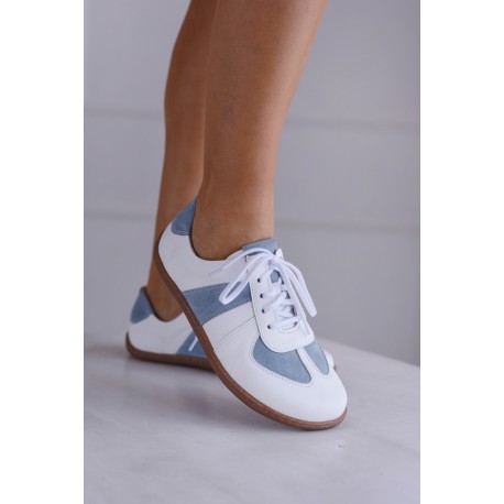 Błękitne barefooty skórzane