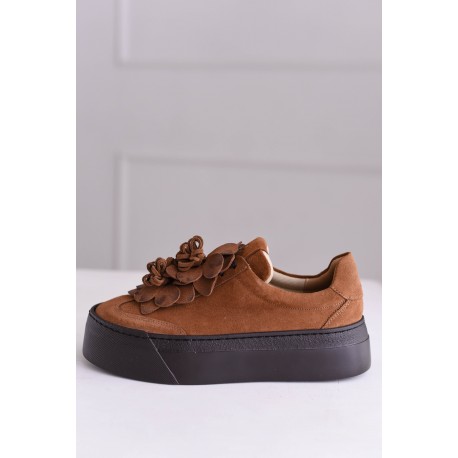 Sneakersy Lalou camel